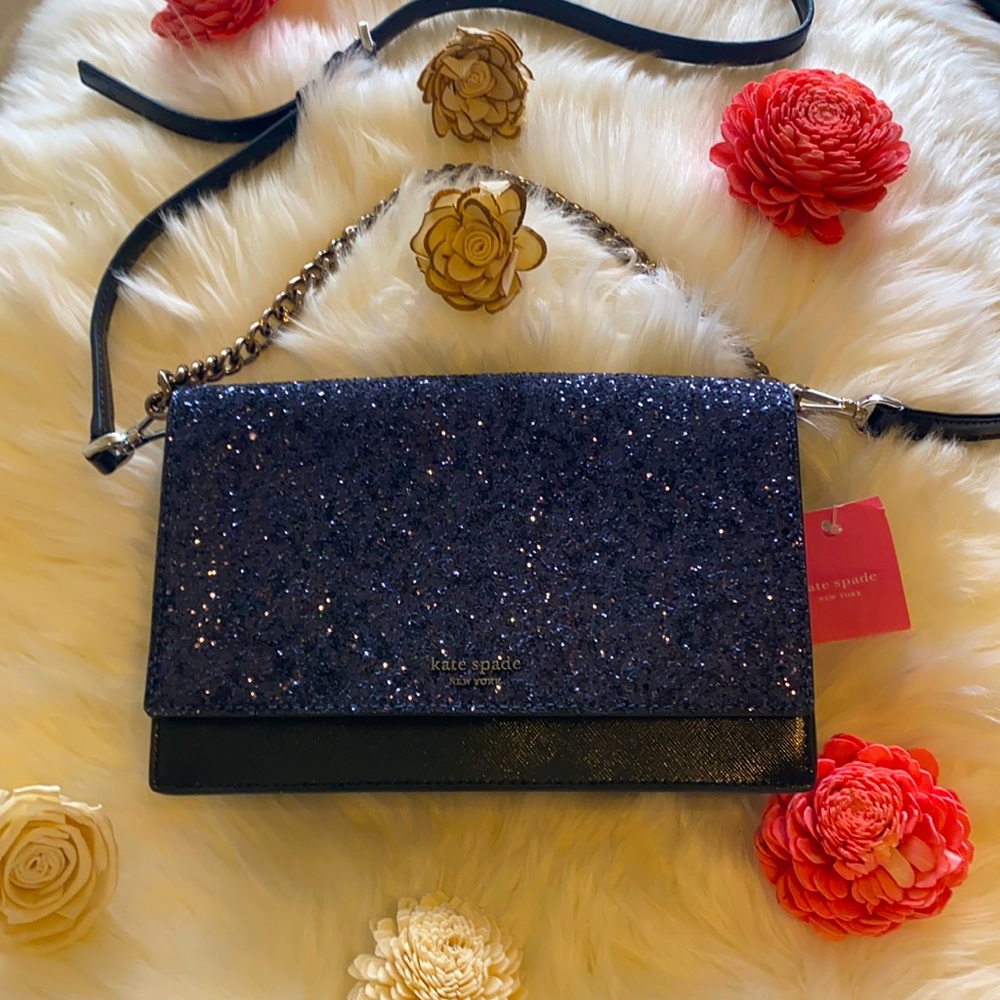 ♠️ Pre-loved Kate Spade Cameron Glitter crossbody